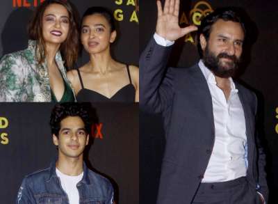 After creating buzz with the trailer,&amp;nbsp;Netflix's 1st&amp;nbsp; original web-series of India Sacred Games, featuring Saif Ali Khan, Nawazuddin Siddiqui and Radhika Apte, hosted a premiere of the show at PVR Icon, Versova, Mumbai.