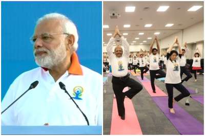 International Yoga Day is here and people all around the world are celebrating the day. In India, Prime Minister Narendra Modi led the celebrations of the 4th International Yoga Day.