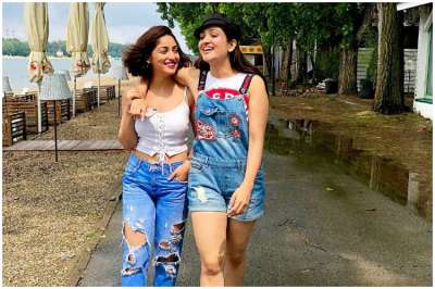 Yami Gautam is in Serbia for the shoot of her upcoming film URI, starring Vicky Kaushal alongside her. midst the shooting, she caught a beak to roam around the beautiful city with sister Surilie