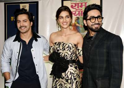 Varun Dhawan, Kriti Sanon, Ayushmann Khurrana and some other Bollywood celebs were spotted at IIFA press conference.&amp;nbsp;