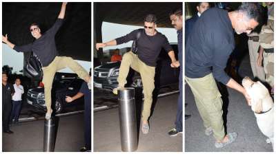 If you think posing for a camera is super boring then go Akshay Kumar way. Rather than waving to paps, the PadMan actor decided to show some cool stunts to shutterbugs at the&amp;nbsp;airport.
&amp;nbsp;