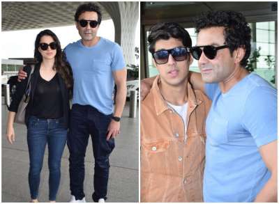 Bollywood actor Bobby Deol, who was recently seen in the Salman Khan starrer&amp;nbsp;Race 3, is trending today for all the adorable reasons. Bobby was spotted with his family at the Mumbai airport today and, the pictures are just too cute to be missed.