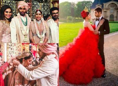 Celebrated designer Shriya Bhupal married entrepreneur Anindith Reddy in a traditional ceremony in Hyderabad on July 6. From South superstar Ram Charan to&amp;nbsp;Namrita Shirdokar and Sania Mirza, many celebs graced the wedding with their starry appearance.