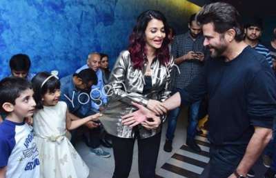 Aishwarya Rai Bachchan can be seen essaying the roe of pop star Baby Singh in Fanney Khan in the Anil Kapoor and Rajkummar Rao starrer. Aishwarya also took her daughter Aaradhya at the special screening of Fanney Khan and both were captured in some candid moments.&amp;nbsp;