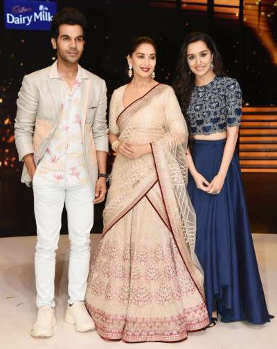 Shraddha Kapoor and Rajkummar Rao are busy promoting their upcoming film Stree and recently the team appeared on Madhuri Dixit's show Dance Deewane.