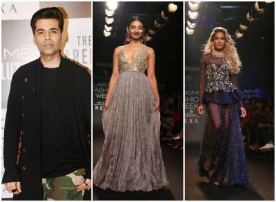 Lakme Fashion Week, which started on August 22, saw several Bollywood celebrities including Karan Johar, Kareena Kapoor Khan, Radhika Apte, Prachi Desai and others spread style magic at the event's grand finale. The last day of LFW was held in Mumbai on Sunday evening.