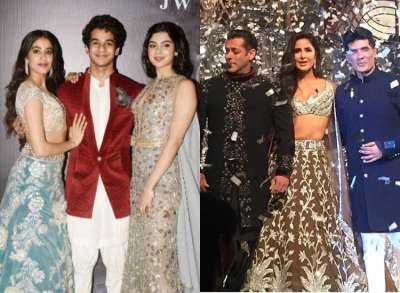 From young guns Janhvi, Sara, Ishaan and Khushi Kapoor to showstopper Salman Khan, all the Bollywood celebs arrived in style for Manish Malhotra's fashion show called Zween at JW Marriot, Mumbai