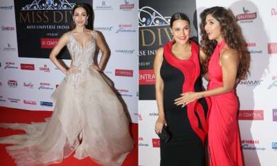 Shilpa Shetty, Neha Dhupia, Malaika Arora, Sushant Singh Rajput, Lara Dutta and others were present to grace the red carpet of Miss Diva Miss Universe 2018.&amp;nbsp;