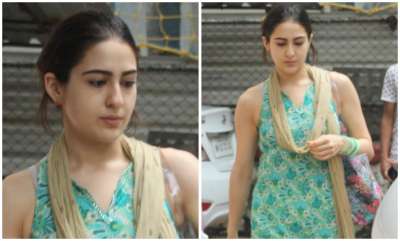 Bollywood's upcoming actress Sara Ali Khan is paparazzi's favourite muse and we don't even wonder why.&amp;nbsp;