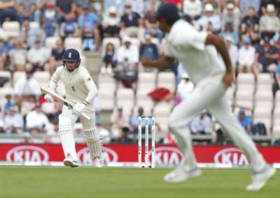 All-rounder Sam Curran rescued England after their latest top-order collapse by scoring a career-high 78 to push the team to a potentially competitive 246 all out on day one of the fourth Test against India on Thursday.