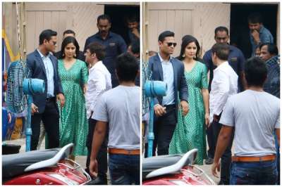 Bollywood actress Katrina Kaif was spotted at Mehboob Studio and needless to say, she made heads turn.