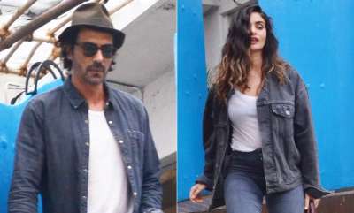 Bollywood actor Arjun Rampal who was last seen in Paltan, was spotted with his rumoured girlfriend Gabriella Demetriades on Saturday.&amp;nbsp;
