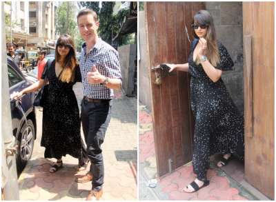 Ileana D&amp;rsquo;Cruz and Andrew Kneebone are, her photographer boyfriend from Australia, are so in love and they don&amp;rsquo;t care who knows it.&amp;nbsp; The smiling couple was spotted today in Mumbai.