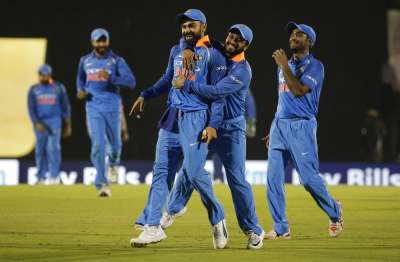 India embarrassed the West Indies by 224 runs in the fourth One-day International here Monday for one of their biggest wins and a 2-1 lead in the five-match series.