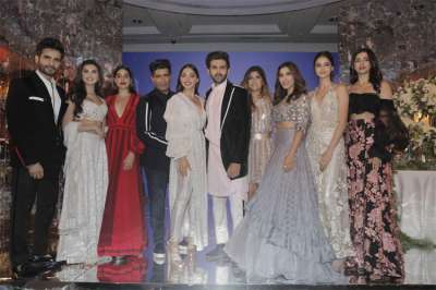 Bollywood celebrities like Janhvi Kapoor with sister Khushi Kapoor, Tara Sutaria, Chunky Pandey&amp;rsquo;s daughter Ananya Pandey, Kiara Advani, Kartik Aaryan and others were among the attendees.&amp;nbsp;
&amp;nbsp;