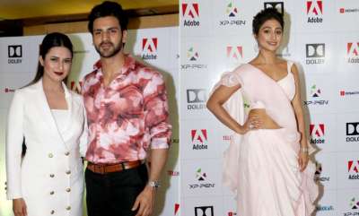 Many television celebrities including hottest couple Divyanka Tripathi and Vivek Dahiya were present at&amp;nbsp;The Indian Telly Technical, Trade and Programming Awards which was held in Mumbai. Yeh Rishta Kya Kehlata Hai's Kirti aka Mohena Kumari Singh was also present at the event.&amp;nbsp;