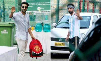 Bollywood actor Ranbir Kapoor is very fond of sports, especially football. Usually, when he is not shooting, he is spotted playing football with his celebrity friends or cousins.&amp;nbsp;