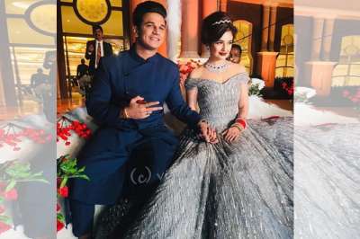 After their traditional wedding, Prince Narula and Yuvika Chaudhary hosted a grand reception party in Chandigarh.
&amp;nbsp;