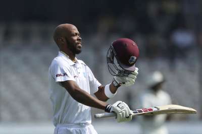 West Indies added only 16 runs to their overnight total but Roston Chase (106, 189 balls) however deservedly completed his fourth Test hundred before the innings wrapped up.