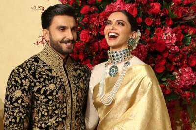 Deepika Padukone and Ranveer Singh looked royal at their grand Bengaluru wedding reception.&amp;nbsp;