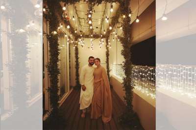 Virat and Anushka celebrated their first Diwali post their dreamy Italian wedding in December 2017.
