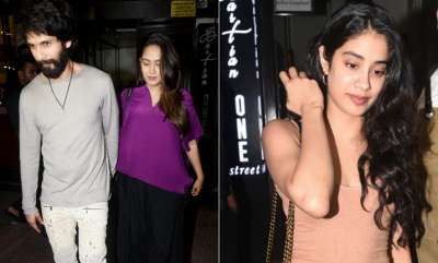 Bollywood's one of the youngest actors Ishaan Khatter is celebrating his 23rd birthday today. However, brother&amp;nbsp; Shahid Kapoor, sister-in-law Mira Rajput and close friend Janhvi Kapoor celebrated his birthday late night on&amp;nbsp; Wednesday.