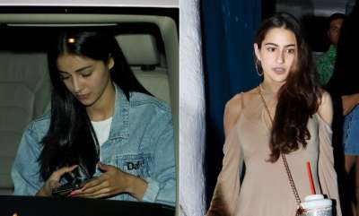 Bollywood's latest finds Sara Ali Khan and Ananya Panday seem to be the latest girl besties of the B-town.&amp;nbsp;