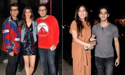 On Thursday, many Bollywood celebrities including Karan Johar, Kriti Sanon, Mira Rajput and Ishaan Khatter arrived at the launch of Soho Club in Mumbai.&amp;nbsp;