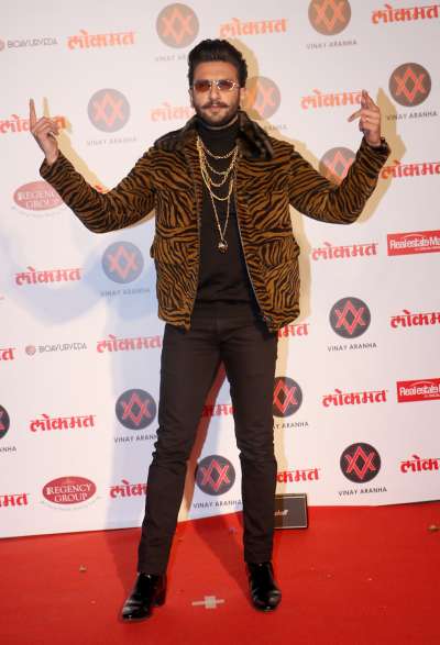 Man of the hour Ranveer Singh steals away the limelight at Lokmat Most Stylish Awards 2018