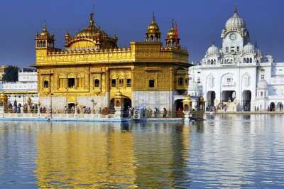 Amritsar is a city in the northwestern Indian state of Punjab. The most popular tourist attraction is the Golden Temple, a holy place for Sikh religion followers.