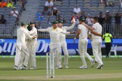 Australia were on course for a series-levelling win in the second Test after another below-par batting performance from India undid the good work done by their bowlers on day four on Monday.