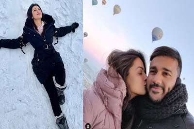TV actresses Divyanka Tripathi and Anita Hassanandani treated fans with pics from ther vacation.