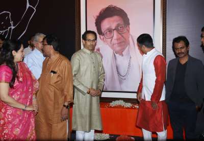 Thackeray is a biopic on Indian politician Balasaheb Thackeray, who was the founder of Shiv Sena. The trailer was launched in the presence of Bal Thackeray&amp;rsquo;s son Uddhav Thackeray.