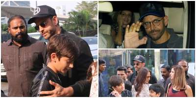 Ex-couple Hrithik Roshan and Sussanne Khan may have separated but their bond is still strong. They have mutual respect and understanding for each other and that's the reason, they take out time together for their sons- Hrehaan and Hridhaan.