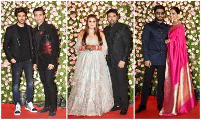 Kapil Sharma and Ginni Chatrath hosted their&amp;nbsp;wedding reception in Mumbai and as it turned out, it was quite the star-studded affair with the likes of Karan Johar, Farah Khan, Kriti Sanon, and many others in attendance.&amp;nbsp;