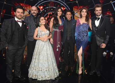 The leading pairs of Aanand L Rai directorial venture Zero, Shah Rukh Khan, Anushka Sharma and Katrina Kaif are currently on a promotional spree for their film and were seen promoting their film on the sets of Indian Idol 10.&amp;nbsp;&amp;nbsp;