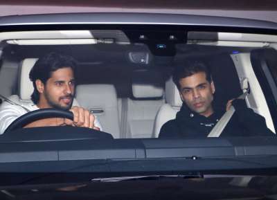 Sidharth Malhotra has recently bought himself a plush Range Rover car and gave close friend Karan Johar a ride.&amp;nbsp;