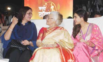 Bollywood actress Sara Ali Khan recently spent an evening with veteran actress of the industry.&amp;nbsp;