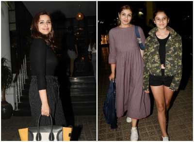 It was yet another day of delightful Bollywood celebs spottings. Right from Parineeti Chopra to Raveena Tandon, B-town actresses were clicked at their fashion best.