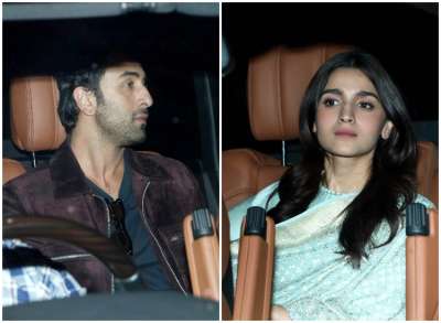 Bollywood actress Alia Bhatt visited Delhi on Thursday to meet PM Narendra Modi, along with several other stars such as Ranveer Singh, Ranbir Kapoor, Bhumi Pedenekar and many others.&amp;nbsp; Alia has now returned to Mumbai city and, she was clicked with boyfriend Ranbir Kapoor at the airport.