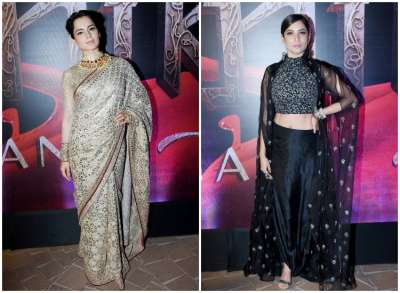 It was the grand music launch of Manikarnika: The Queen of Jhansi, and the cast attended the event in style.