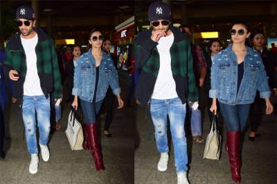 Rumoured lovebirds Alia Bhatt and Ranbir&amp;nbsp;Kapoor are back in Mumbai after enjoying New York vacations.&amp;nbsp;