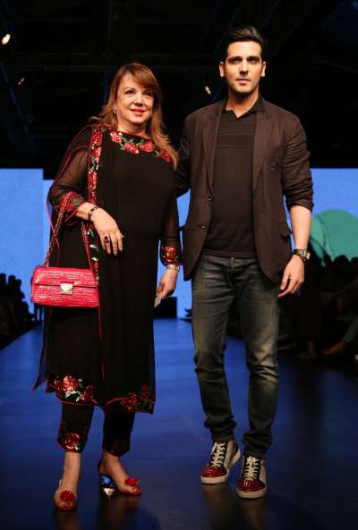 Zayed Khan&amp;nbsp; walked the ramp showcasing The Art Of Latte by designers Gauri and Nainika