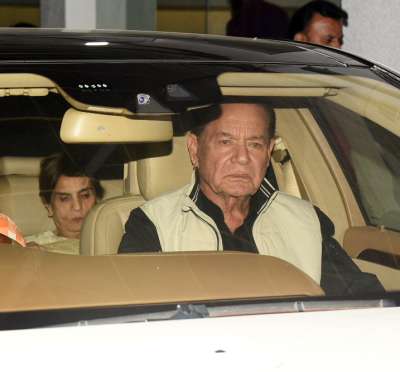 Salman Khan's parents, Salim Khan and Salma Khan, attended the special screening of Rohit Shetty's just released film Simmba at Sunny Super Sound studio.