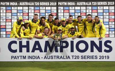 Glenn Maxwell cracked a superlative unbeaten century to help Australia register their maiden T20 series victory over India with a win in the second and final T20I.