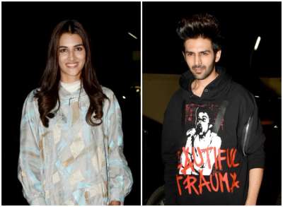 Kartik Aaryan and Kriti Sanon starrer Luka Chuppi is all set to hit the screens on 1st March 2019. The film's special screening held in Mumbai.