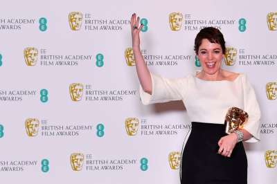 Olivia Colman wins for Best Actress for The Favourite.