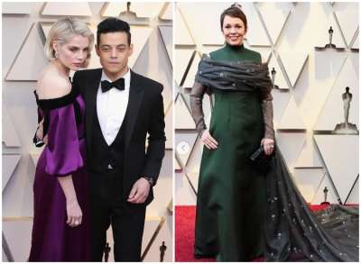 Oscars 2019: Rami Malek, Olivia Colman, Emma Stone, and others attend the ceremony in dreamy outfits.