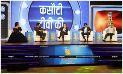 Renowned TV personalities&amp;nbsp;Uday Shankar, NP Singh and Raj Nayak graced&amp;nbsp;India TV's conclave TV Ka Dum with Saas Bahu Aur Suspense host Charul Malik and actor Maniesh Paul to talk about the importance of content in television.