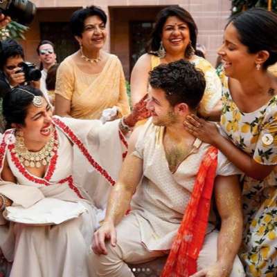 A couple of months after the wedding, Priyanka Chopra and Nick Jonas' Haldi ceremony picture have started flooding the social media.&amp;nbsp;